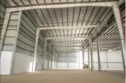 Warehouse interior view