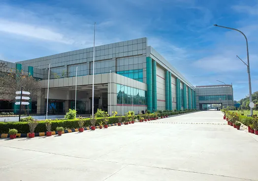 Logistics park aerial